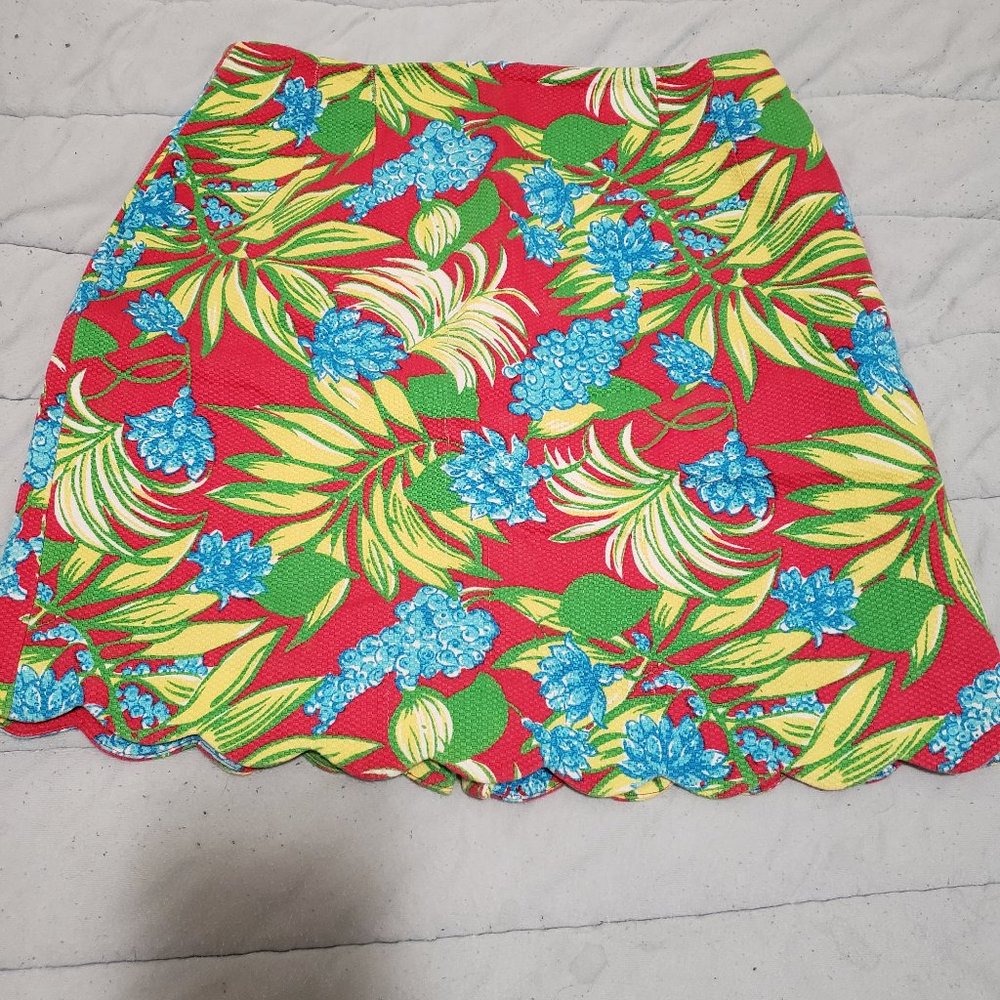 RARE Vintage 90s Lilly Pulitzer Skirt (6)